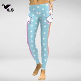Legging Fantaisie de Yoga Bébé Licorne