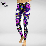 Legging Fantaisie de Yoga "Cosmos Sugar"
