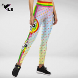 Jambière Fantaisie à Imprimé Multicolore