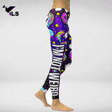 Pantalon Fantaisie de Yoga "Cosmos Sugar"
