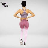 Pantalon en Nylon et Spandex Rose