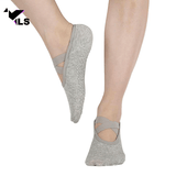 Chausson de Yoga Antidérapant Gris