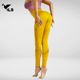 Jambière en Nylon et Lycra Jaune