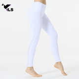 Pantalon de Yoga en Coton Blanc