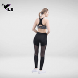 Collant de Danse Kizomba Transparent