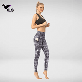 Legging Yoga<br> Poussière Noire