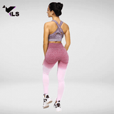 Bas en Nylon et Spandex Rose