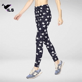 Legging Fantaisie à Motif Étoile