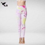 Jambière Yoga Fushia