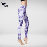 Jambière Yoga Violet