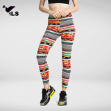 Legging Aztèque à Motif Coloré