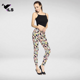 Collant Fantaisie Imprimé Floral