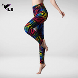 Legging Léopard Impression Multicolore