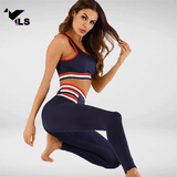 Ensemble Pilates Bleu Foncé