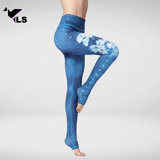 Legging Ashtanga Bleu