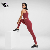 Legging Yoga Bordeaux