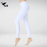 Legging de Yoga en Coton Blanc