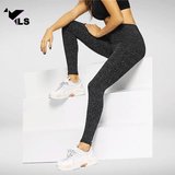 legging yoga imprime étoilé modele assise 600x600px