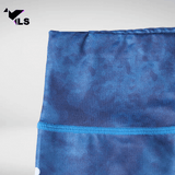 Legging Yoga Bleu Zoom