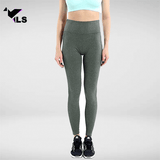Bas de Femme de Nylon pour Yoga Vert Bambou