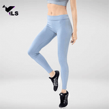 Legging Nylon de Yoga Bleu Ciel