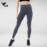 Legging en Nylon pour le Yoga Gris Anthracite
