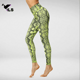 Pantalon Imprimé Serpent