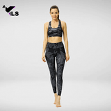 Collant Yoga Fleur