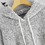 Hoodie Polaire Gris