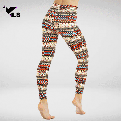 Legging clearance motif aztèque