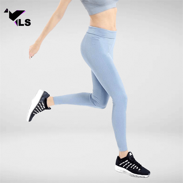 Leggings sales bleu ciel