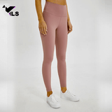 Collant Yoga Bio en Nylon Rose